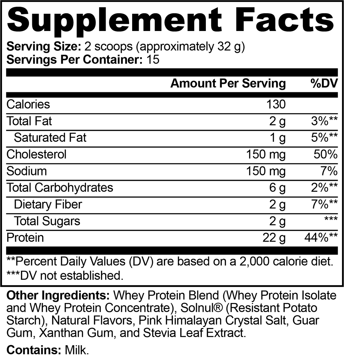 PRTYN Daily Protein + Muscle Support (Vanilla)