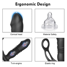Onda remote-control vibrating plug, body-safe silicone, detail