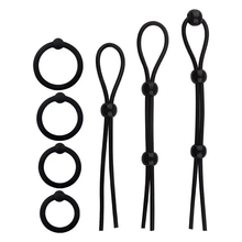 Union vibrating cock ring for couples, stretchy body-safe silicone