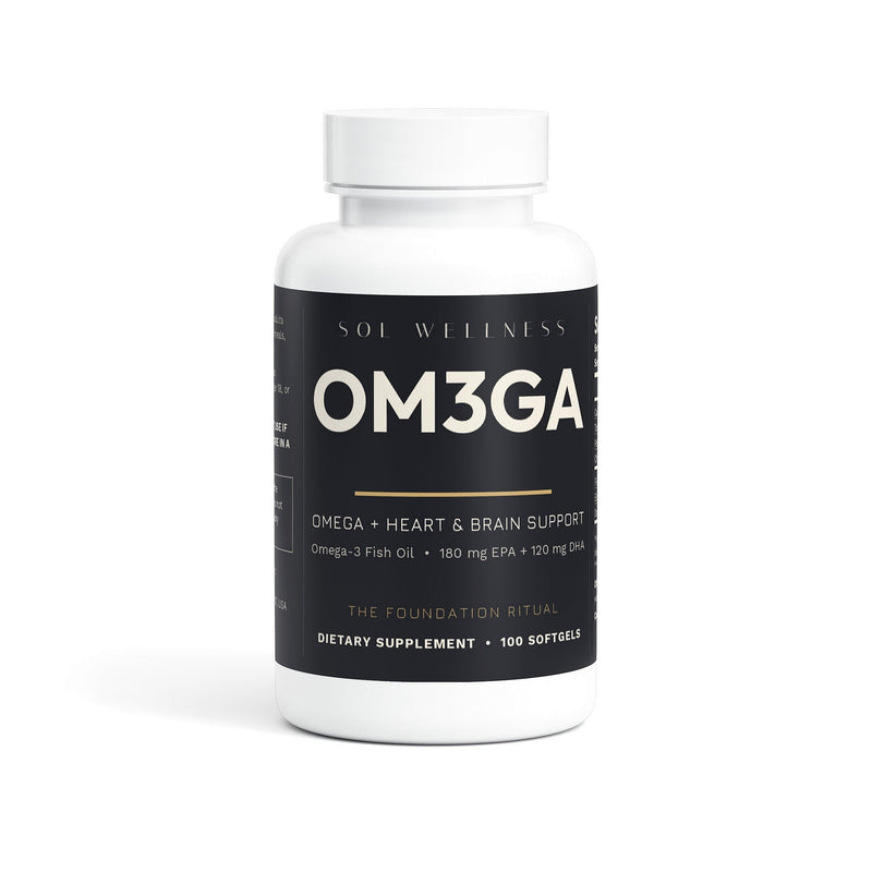 OM3GA Omega + Heart & Brain Support from Sol
