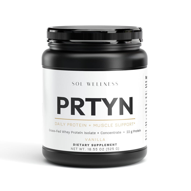PRTYN Daily Protein + Muscle Support (Vanilla) from Sol